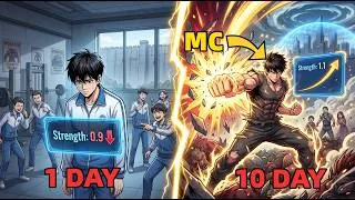 Thumbnail: He Only Has 0.9 Strength,but It Grows Exponentially Every 10 Day—Until One Day,He Breaks Through 1.1