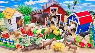 Thumbnail: 11 Minutes Satisfying Build a Horse Farm Miniature | Horse Stable | DIY Cattle Farm Diorama