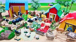 Thumbnail: 16 Minutes Satisfying with Build a Cow Barn Diorama - Barn for Farm Animals - Cattle Farmyard