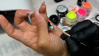 Thumbnail: Summer 2026 Neon Nail Art | Watch Me Do My Own Nails | Nail Art Tutorial | Using ORIGÉN Products