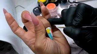 Thumbnail: July 2026 Abstract Nail Art | Watch Me Do My Own Nails | Nail Art Tutorial | Using ORIGÉN Products