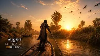 Thumbnail: Exploring AlUla & Baghdad | Relaxing Horse Ride & Boating | Assassin's Creed Mirage | 4K