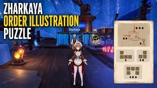 Thumbnail: Zharkaya Order Illustration Puzzle in Svetloledovka, Snezhnaya