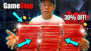 Thumbnail: GOT ALL THESE SWITCH GAMES FOR 30% OFF AT GAMESTOP (Video Game Pickups)