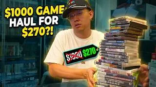 Thumbnail: Got $1000 in games for 270 (King of video game pickups)