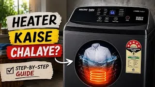 Thumbnail: Voltas Beko Washing Machine Me Heater Kaise ON Kare? Gadget Nation 