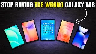 Thumbnail: The ONLY 5 Samsung Tablets Actually Worth Buying in 2026