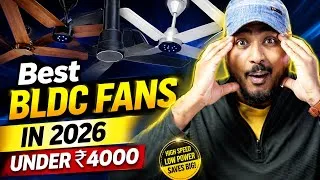 Thumbnail: Best BLDC Fans Under 4000₹ | Best BLDC Ceiling Fans In 2026 🪭 
