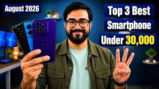 Thumbnail: Top 3 Best Phone Under 30000 in August 2026 I best 5g mobile under 30k