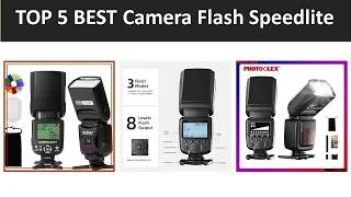 Thumbnail: TOP 5 BEST Camera Flash Speedlite 2026