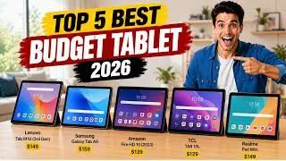 Thumbnail: Best Budget Tablet 2026 – Don't Buy a Tablet Until You Watch This!