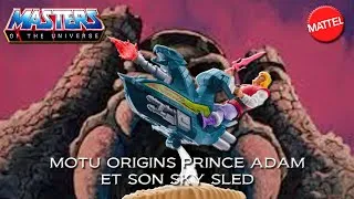 Thumbnail: Sky Sled et du Prince Adam de la gamme MOTU Origins