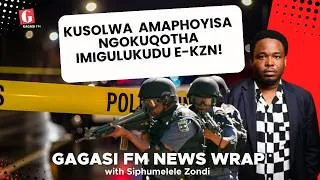 Thumbnail: ARE SAPS MEMBERS HIT AGENTS? | MADLANGA COMMISSION LATEST | GAGASI FM NEWS WRAP