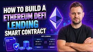 Thumbnail: Ethereum DeFi Lending Smart Contract (Solidity Code Tutorial 2026)