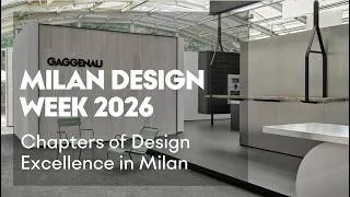 Thumbnail: MDW26 I Gaggenau's Chapters of Design Excellence in Milan