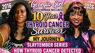 Thumbnail: Slaytember A Thyroid Cancer Survior 🎗💜 How to Detect Thyroid Cancer Early Detection Can Save Lives 🎗