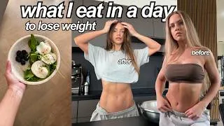 Thumbnail: WHAT I EAT IN A DAY to lose weight