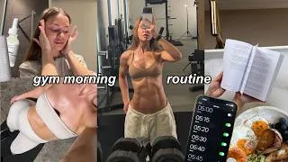 Thumbnail: my realistic gym morning routine