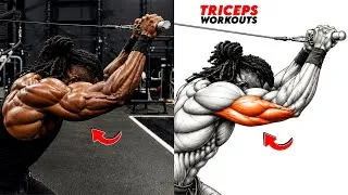 Thumbnail: 8 Ultimate Triceps Exercises for Huge Horseshoe Triceps & Insane Arm Size 🔥