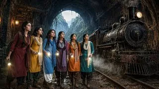 Thumbnail: 6 Sisters Found a 70-Year-Old Hidden Steam Train! 😱🚂 | Gaint Duniya 