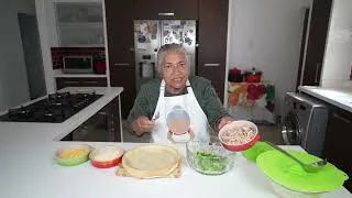 Thumbnail: Making salmon and broccoli quiche as a starter for my birthday lunch