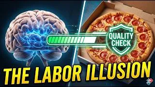 Thumbnail: How Dominos Psychology Engineered Success | The Labor Illusion | Galak Breaks It Down
