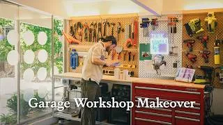 Thumbnail: I turned my Cluttered Garage into a Dream Workshop