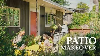 Thumbnail: Small Patio Transformation｜Cozy Furniture, Lighting & DIY Flower Drying Rack｜Summer Garden Living