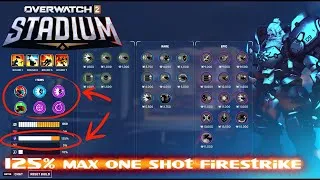 Thumbnail: Overwatch 2 | Stadium | DEADLY 125% MAX ONE SHOT FIRESTRIKE REINHARDT BUILD