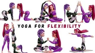 Thumbnail: Best Friend Yoga for Full Body Relax | Calm & Easy Partner Yoga Routine | Galaxy Yoga