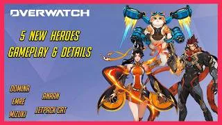 Thumbnail: Overwatch - 5 NEW Heroes In-depth Gameplay & Details | Season 1 of 2026 (OW2 Spotlight)