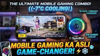 Thumbnail: Spinbot 20W Cooler Zero Lag + Charging in ONE! SpinBot IceDot Mag V2 Charge Unboxing & Review 