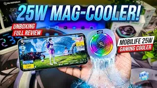 Thumbnail: MOBILIFE 25W Magnetic Phone Cooler Unboxing & Review | Ultimate Gaming Test