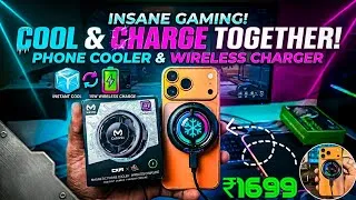 Thumbnail: Cubonic Memo CX19 Phone Cooler & Wireless charging Gaming cooler | Unboxing and Review Gaming Test