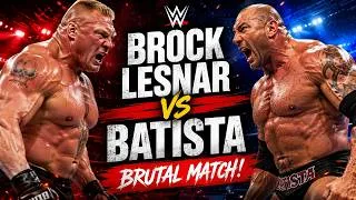 Thumbnail: Brock Lesnar vs Batista Brutal Match | WWE 2K23 Gameplay