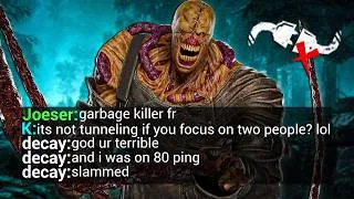 Thumbnail: My NEMESIS Makes Survivors MAD SALTY! | Dead by Daylight