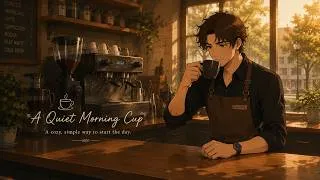 Thumbnail: Quiet Morning at the Cafe ☕ | Coffee Haven | Ambience & Gentle Sounds |  Relaxing Cafe ASMR 🌿