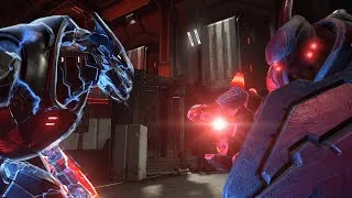 Thumbnail: Halo Infinite AI Battle - Jega 'Rdomnai vs Hunter Officers