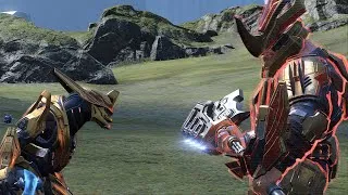 Thumbnail: Halo Infinite AI Battle - Chak’ Lok vs Bassus