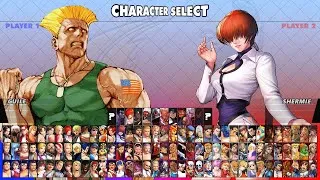 Thumbnail: Capcom vs SNK Evolution Rev 2 Mugen - Guile VS Shermie - Gameplay