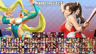 Thumbnail: Capcom vs SNK Evolution Rev 2 Mugen - R.Mika VS Mai - Gameplay