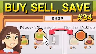 Thumbnail: Buy and Sell Shop Items - Top Down Unity 2D #34