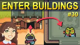 Thumbnail: Enter and Exit Buildings in ONE Scene! - Top Down Unity 2D #30
