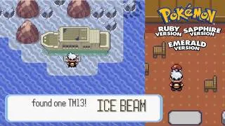 Thumbnail: How to Get TM13 Ice Beam in Pokemon Ruby, Sapphire & Emerald (Ice Beam Location)