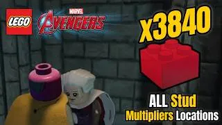 Thumbnail: How to get ALL Stud Multipliers in LEGO Marvel's Avengers (x2, x4, x6, x8 & x10 Red Bricks)