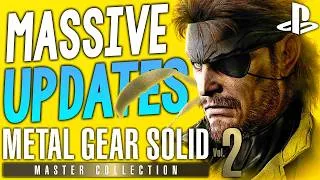 Thumbnail: BIG Metal Gear Solid Master Collection Vol.2 UPDATES - Performance + Resolutions, File Sizes + More!
