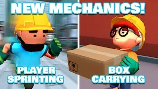 Thumbnail: Sprinting! Boxes carrying?! | Ready Steady Ship! devlog #11