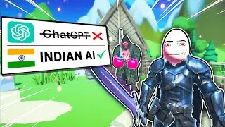 Thumbnail: I Made an Open World RPG Using ONLY Indian AI 🎮 (Devlog #1)