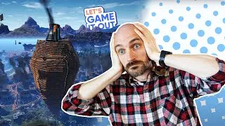 Thumbnail: Game Dev Reacts to @LetsGameItOut Satisfactory playthrough