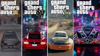 Thumbnail: Evolution of Driving in Rockstar Games  - From GTA 3 to GTA 6  - 1997 - 2026